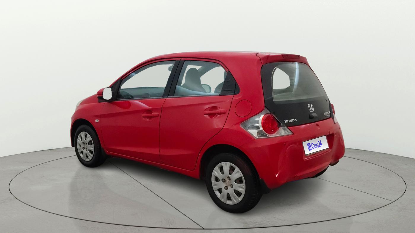 2015 Honda Brio S MT, Petrol, Manual, 38,748 km, Left Back Diagonal