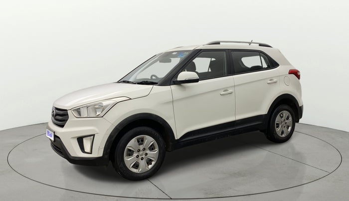 2017 Hyundai Creta E PLUS 1.6 PETROL, Petrol, Manual, 49,337 km, Left Front Diagonal