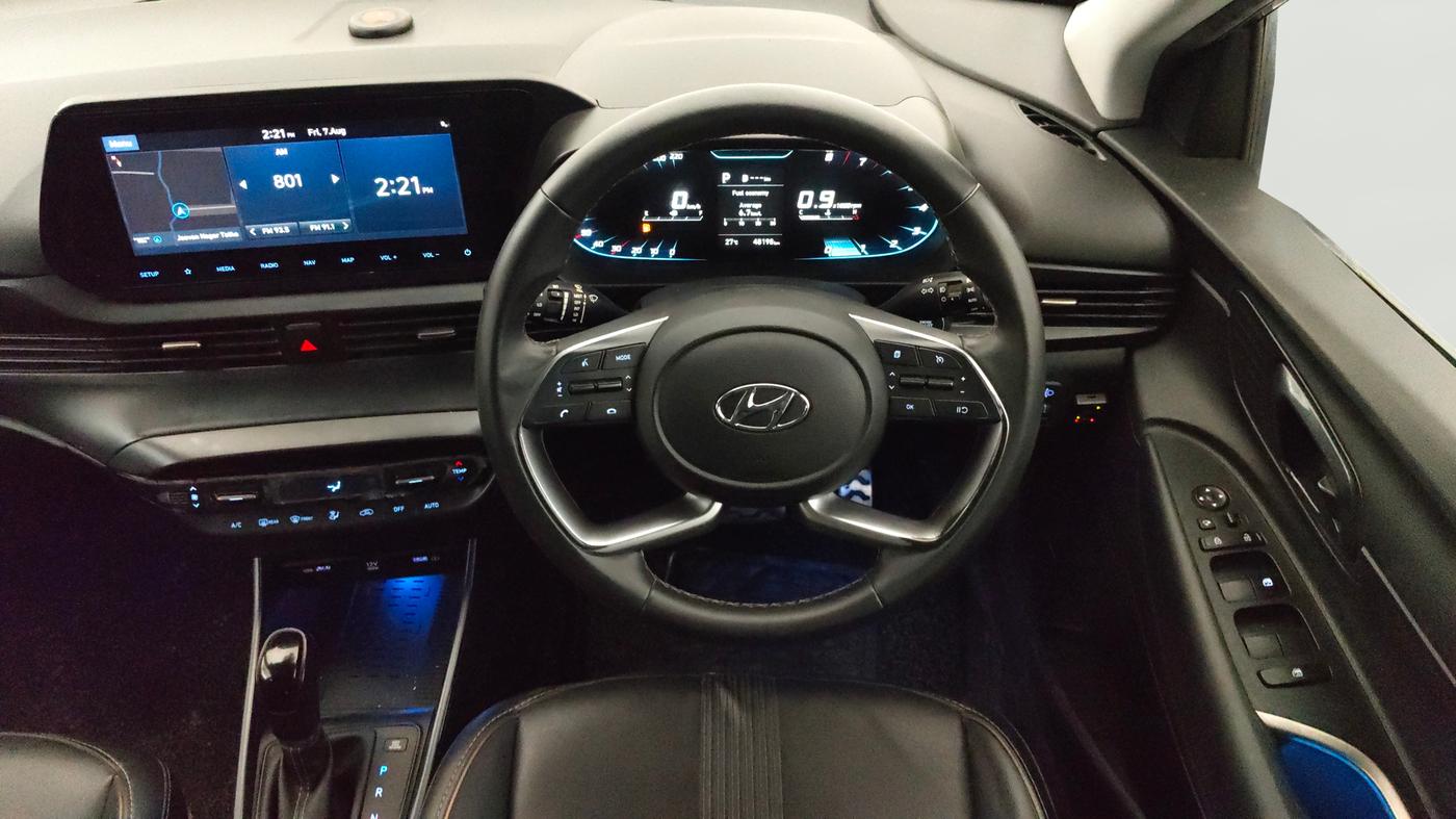 2021 Hyundai NEW I20 ASTA (O) 1.0 TURBO GDI DCT, CNG, Automatic, 48,190 km, Steering Wheel Close Up