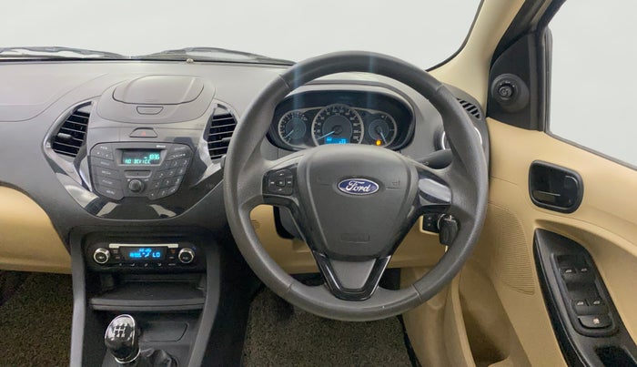 2016 Ford Figo Aspire TITANIUM 1.2 PETROL, Petrol, Manual, 63,068 km, Steering Wheel Close Up