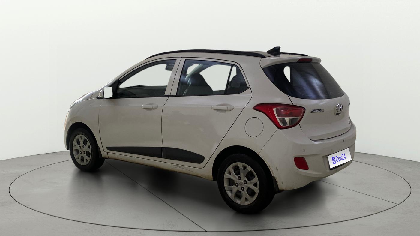 2016 Hyundai Grand i10 SPORTZ 1.2 KAPPA VTVT, Petrol, Manual, 28,301 km, Left Back Diagonal