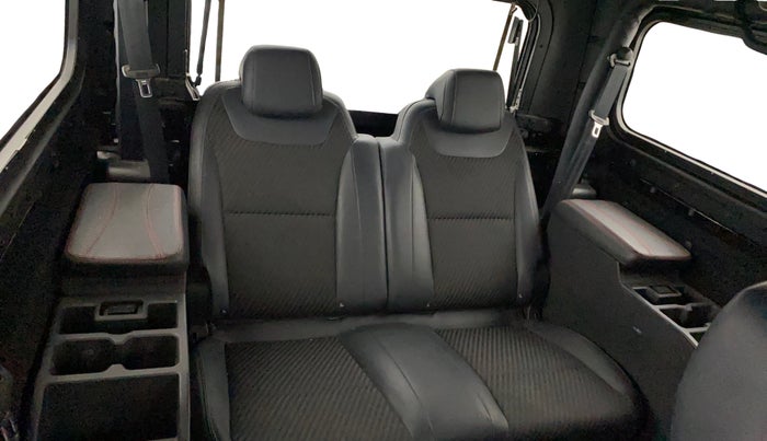 2023 Mahindra Thar LX P 2WD AT HT, Petrol, Automatic, 35,249 km, Right Side Rear Door Cabin