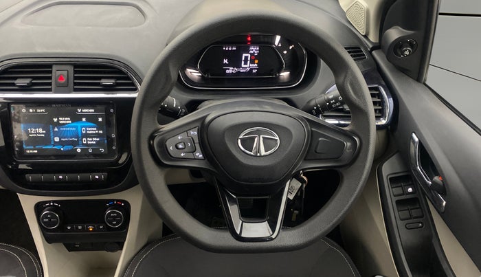 2023 Tata Tiago XZA PLUS PETROL, Petrol, Automatic, 10,244 km, Steering Wheel Close Up