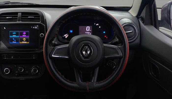 2021 Renault Kwid RXT 1.0 (O), Petrol, Manual, 42,387 km, Steering Wheel Close Up