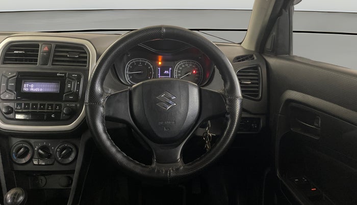 2020 Maruti Vitara Brezza LXI, Petrol, Manual, 69,679 km, Steering Wheel Close Up