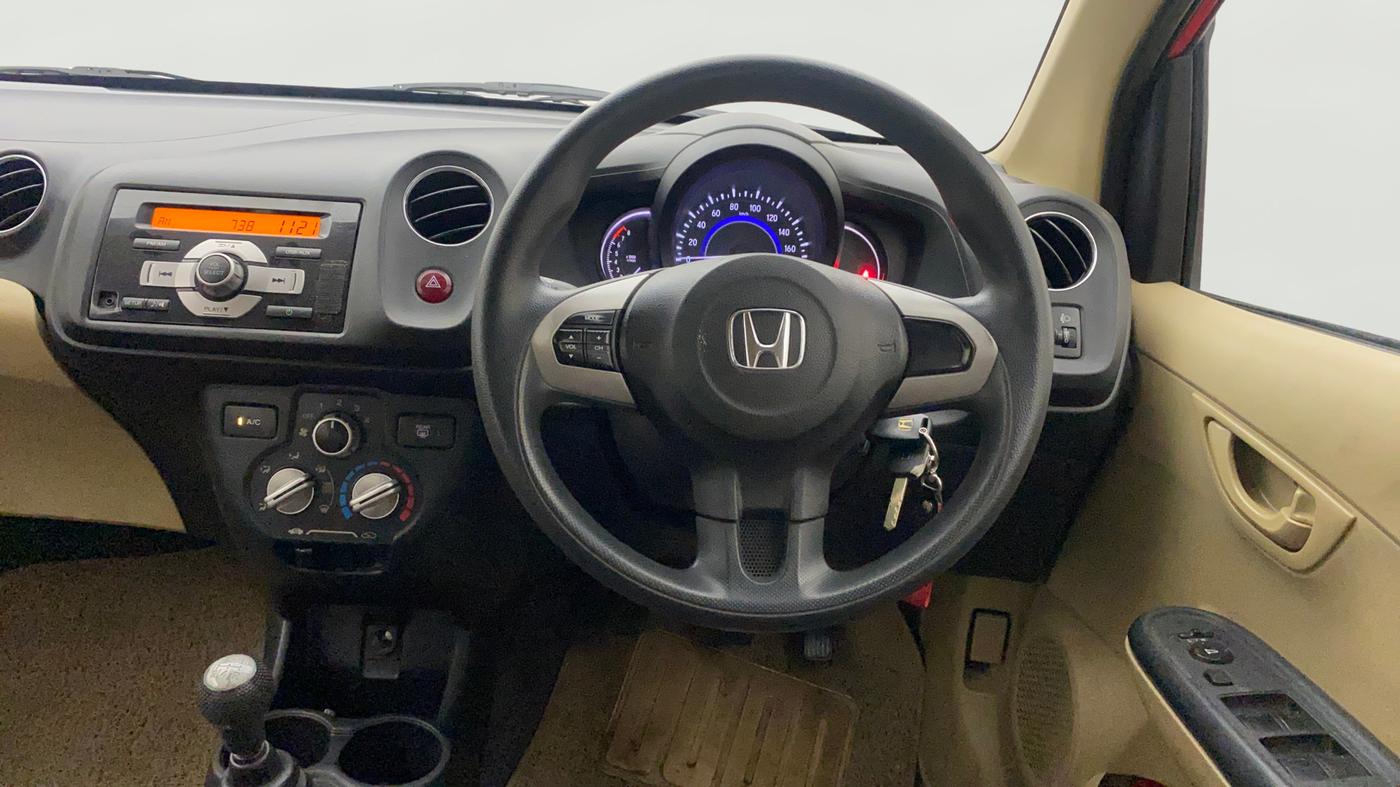 2016 Honda Brio S MT, Petrol, Manual, 48,294 km, Steering Wheel Close Up
