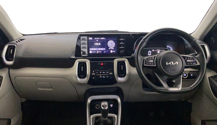 2023 KIA SONET HTX 1.0 TURBO PETROL IMT, Petrol, Manual, 55,983 km, Dashboard