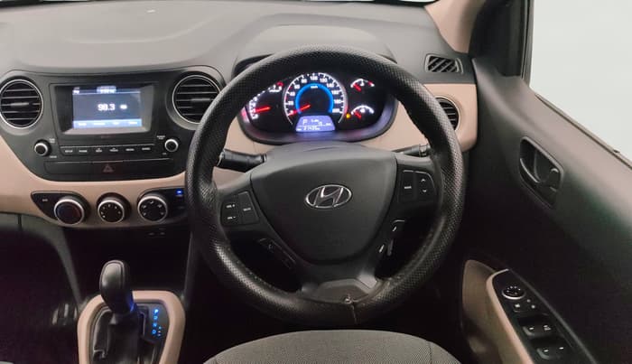 2018 Hyundai Grand i10 MAGNA AT 1.2 KAPPA VTVT, Petrol, Automatic, 21,422 km, Steering Wheel Close Up