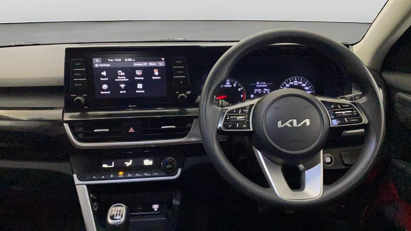 2021 KIA SELTOS HTK PLUS 1.5 IMT, Petrol, Manual, 29,951 km, Steering Wheel Close Up