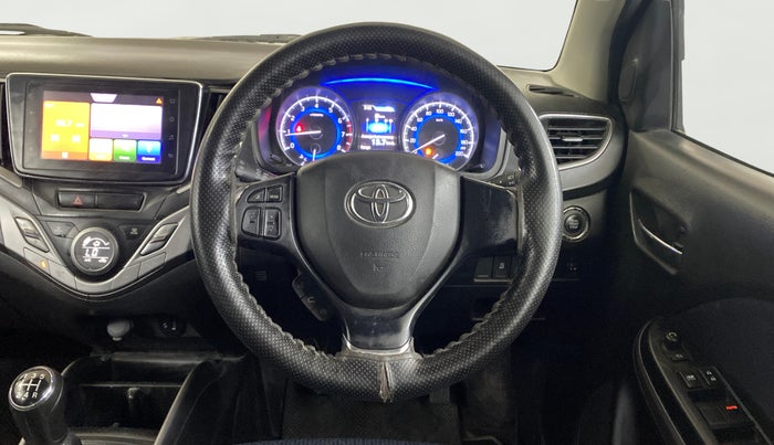 2019 Toyota Glanza G ISG, Petrol, Manual, 44,879 km, Steering Wheel Close Up