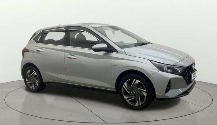 2021 Hyundai NEW I20 ASTA (O) 1.0 TURBO GDI DCT, Petrol, Automatic, 52,495 km, Right Front Diagonal
