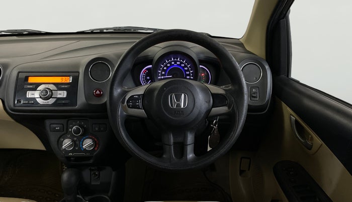 2014 Honda Brio VX AT, Petrol, Automatic, 74,440 km, Steering Wheel Close Up