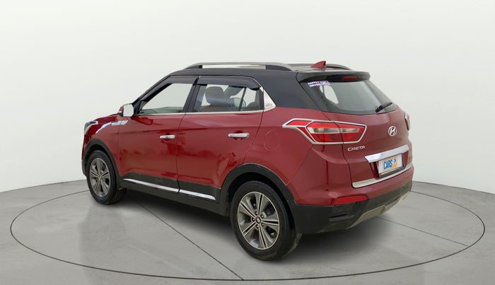 2017 Hyundai Creta SX PLUS AT 1.6 PETROL, Petrol, Automatic, 76,361 km, Left Back Diagonal