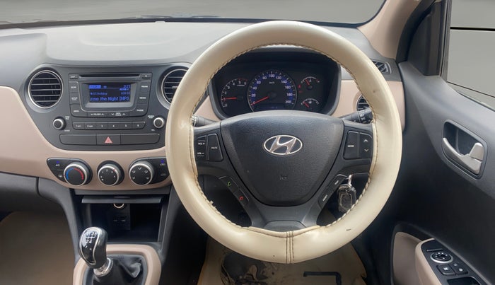 2014 Hyundai Xcent S 1.1 CRDI (O), Diesel, Manual, 1,08,453 km, Steering Wheel Close Up