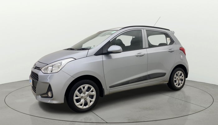 2018 Hyundai Grand i10 SPORTZ 1.2 KAPPA VTVT, Petrol, Manual, 20,759 km, Left Front Diagonal