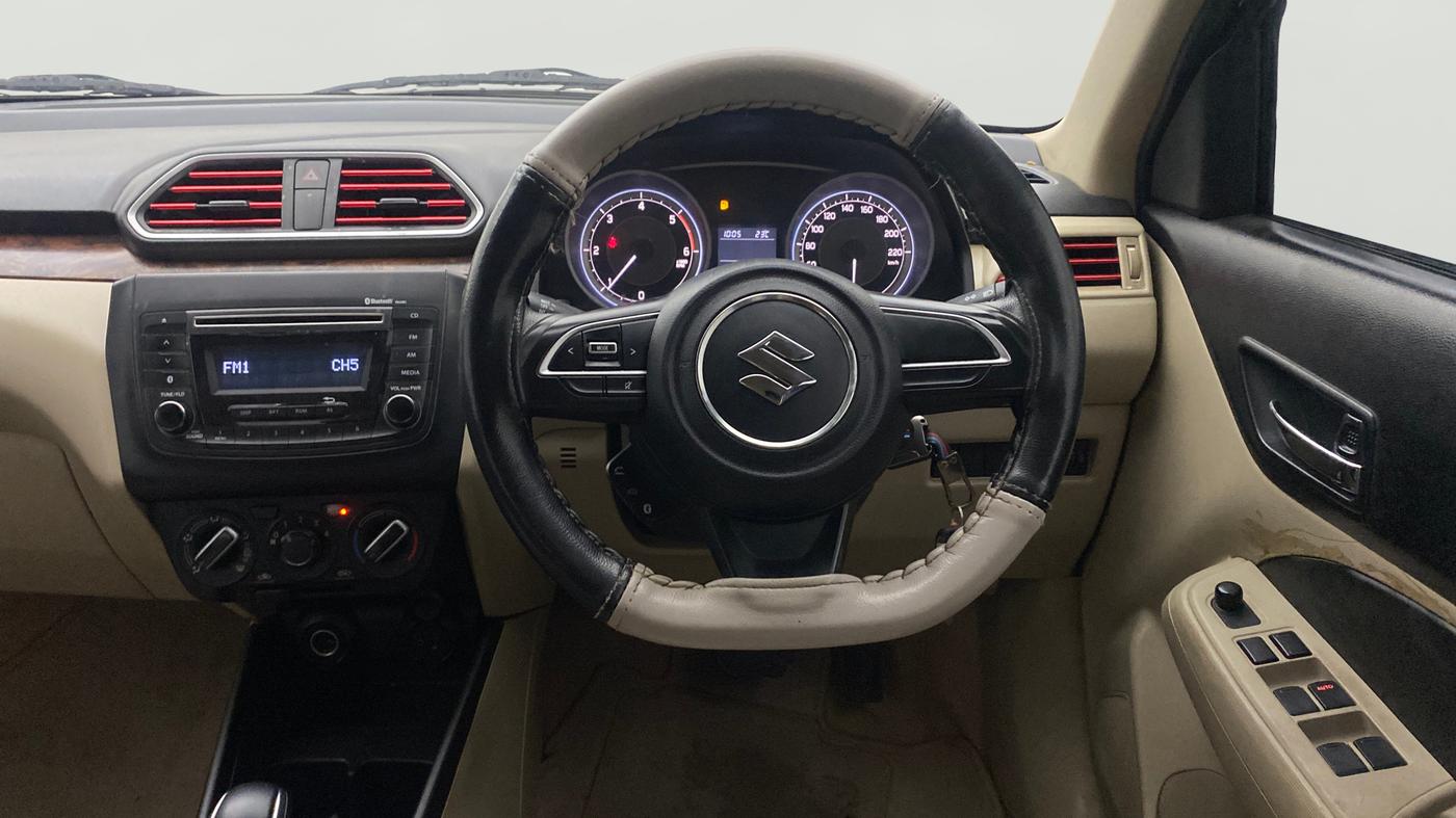 2017 Maruti Dzire VDI AMT, Diesel, Automatic, 99,208 km, Steering Wheel Close Up