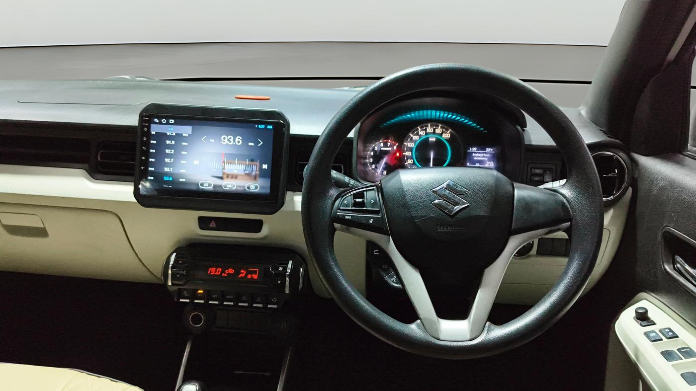 2018 Maruti IGNIS ALPHA 1.2 AMT, Petrol, Automatic, 97,145 km, Steering Wheel Close Up