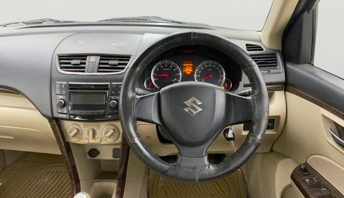 2015 Maruti Swift Dzire VXI, Petrol, Manual, 72,166 km, Steering Wheel Close Up