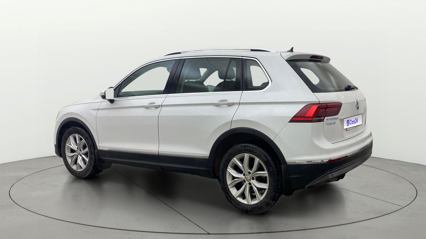 2018 Volkswagen TIGUAN HIGHLINE TDI AT, Diesel, Automatic, 86,076 km, Left Back Diagonal