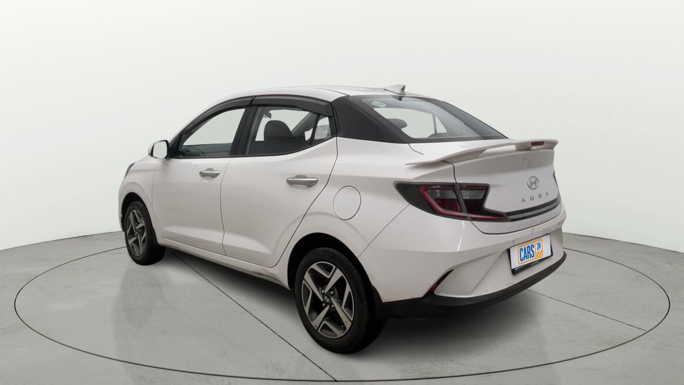 2023 Hyundai AURA SX 1.2 CNG, CNG, Manual, 14,152 km, Left Back Diagonal