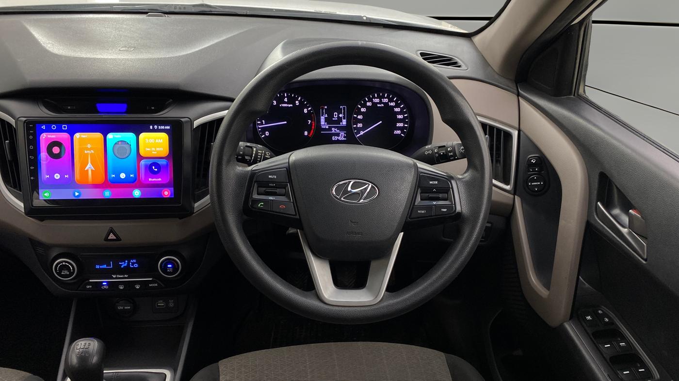 2016 Hyundai Creta SX PLUS 1.6 PETROL, Petrol, Manual, 69,457 km, Steering Wheel Close Up