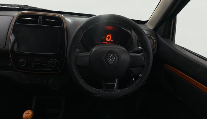 2017 Renault Kwid CLIMBER 1.0, Petrol, Manual, 79,488 km, Steering Wheel Close Up