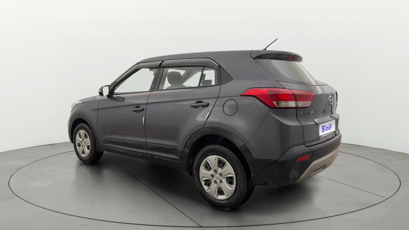 2018 Hyundai Creta E PLUS 1.6 PETROL, Petrol, Manual, 33,724 km, Left Back Diagonal
