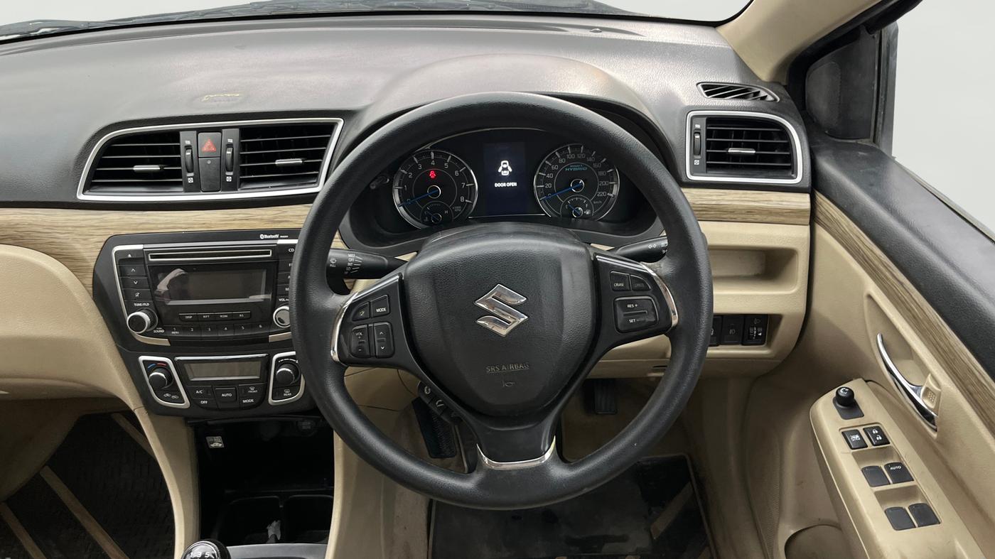 2021 Maruti Ciaz DELTA 1.5 SHVS MT PETROL, Petrol, Manual, 62,560 km, Steering Wheel Close Up