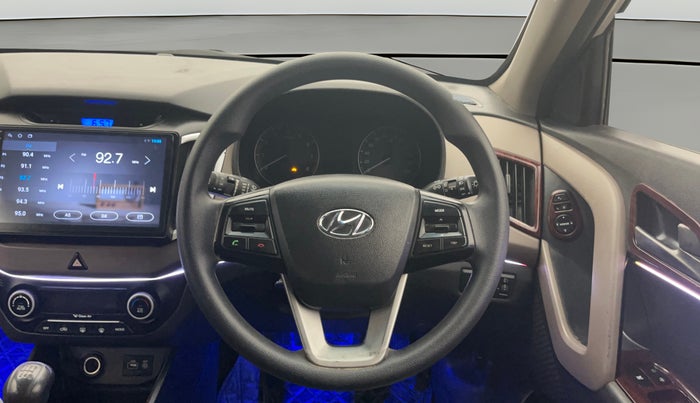 2017 Hyundai Creta SX PLUS 1.6 PETROL, Petrol, Manual, 71,875 km, Steering Wheel Close Up