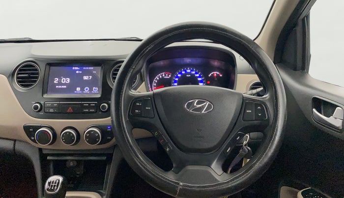 2019 Hyundai Xcent SX 1.2, Petrol, Manual, 50,276 km, Steering Wheel Close Up