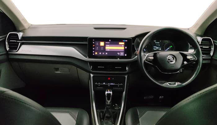 2021 Skoda KUSHAQ AMBITION 1.0L TSI AT, Petrol, Automatic, 1,12,663 km, Dashboard