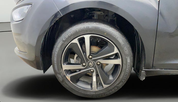 2021 Tata ALTROZ XZ PLUS PETROL DARK EDITION, Petrol, Manual, 36,554 km, Left Front Wheel