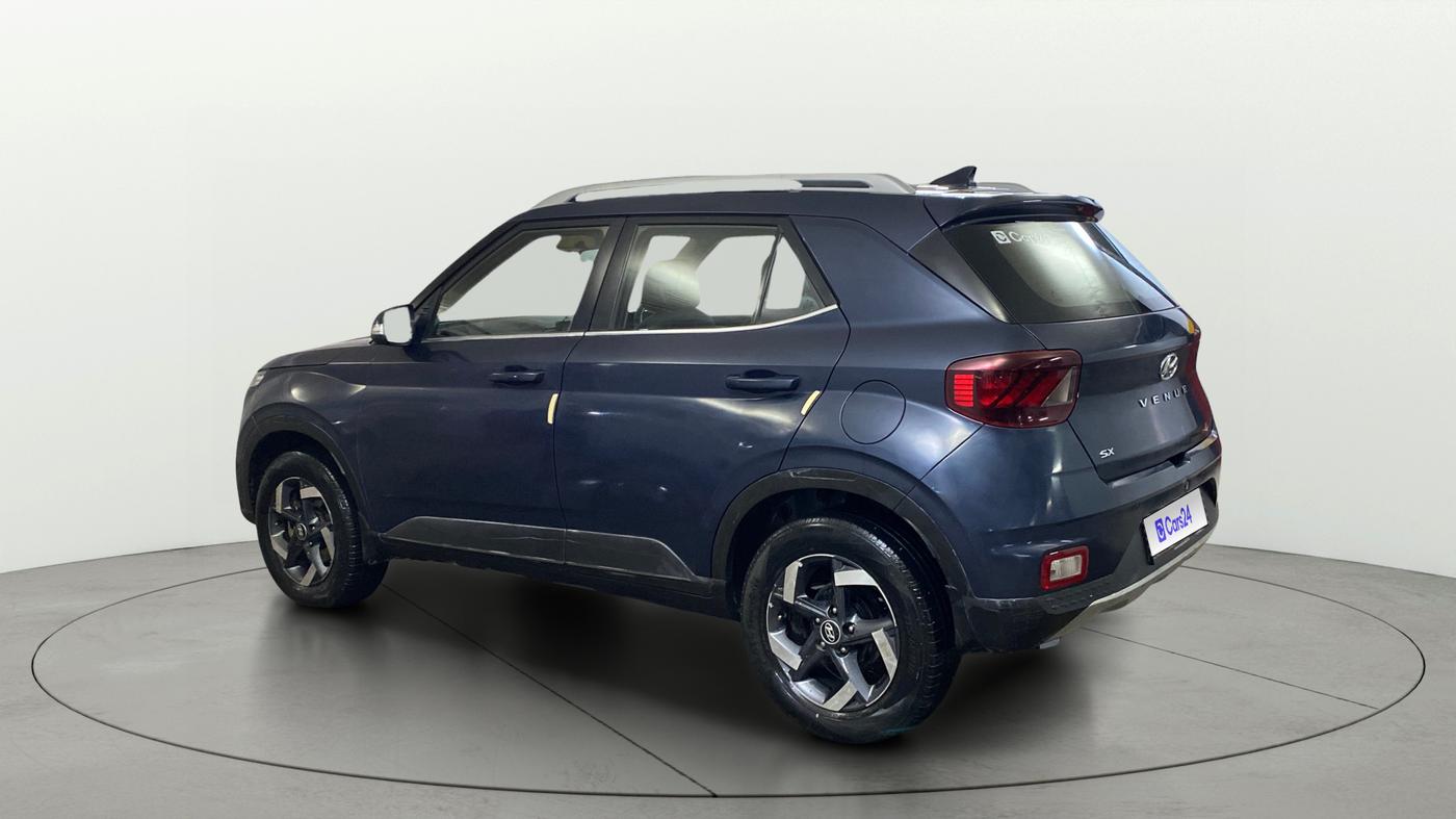 2020 Hyundai VENUE SX 1.0 TURBO IMT, Petrol, Manual, 1,19,424 km, Left Back Diagonal