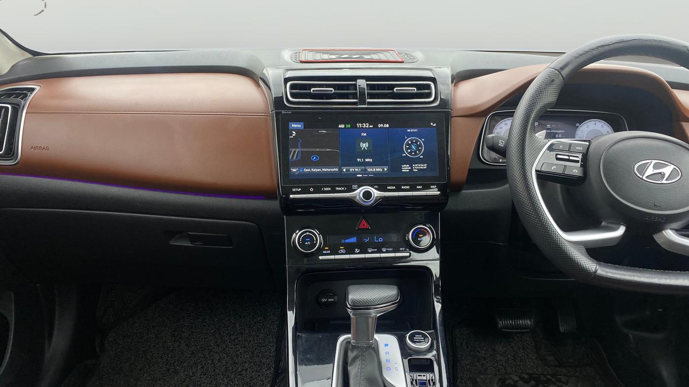 2023 Hyundai ALCAZAR 1.5 SIGNATURE (O) TURBO DCT 7, Petrol, Automatic, 36,065 km, Air Conditioner
