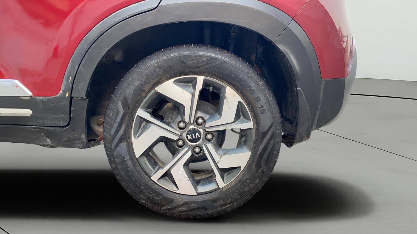 2021 KIA SONET HTX PLUS 1.0 IMT, Petrol, Manual, 29,608 km, Left Rear Wheel