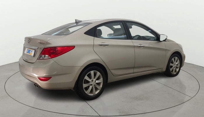 2012 Hyundai Verna FLUIDIC 1.6 VTVT SX, Petrol, Manual, 18,212 km, Right Back Diagonal