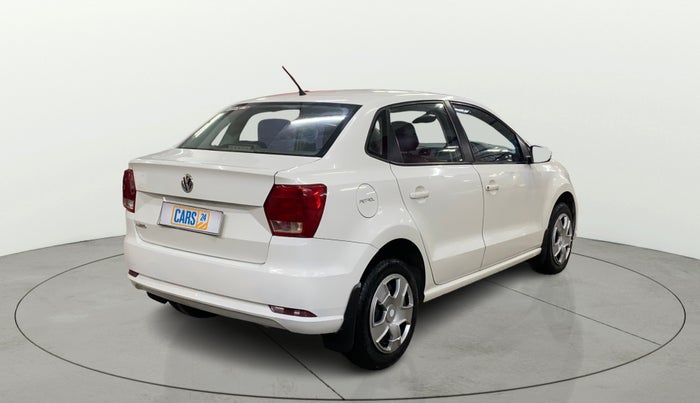 2018 Volkswagen Ameo COMFORTLINE 1.0L, Petrol, Manual, 1,06,101 km, Right Back Diagonal