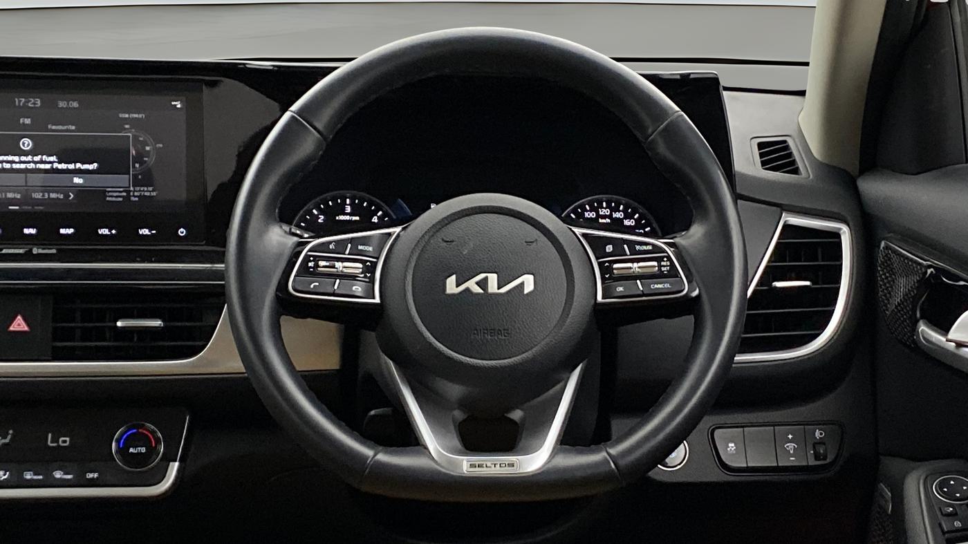 2022 KIA SELTOS HTX PLUS 1.5 DIESEL, Diesel, Manual, 95,674 km, Steering Wheel Close Up