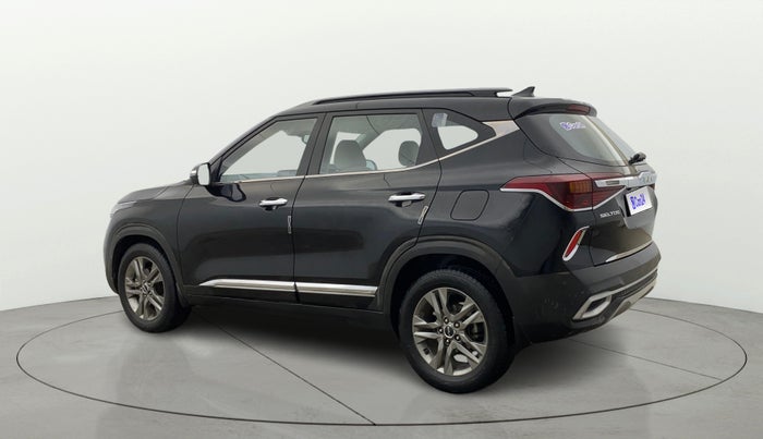 2022 KIA SELTOS HTX IVT 1.5 PETROL, Petrol, Automatic, 1,04,348 km, Left Back Diagonal