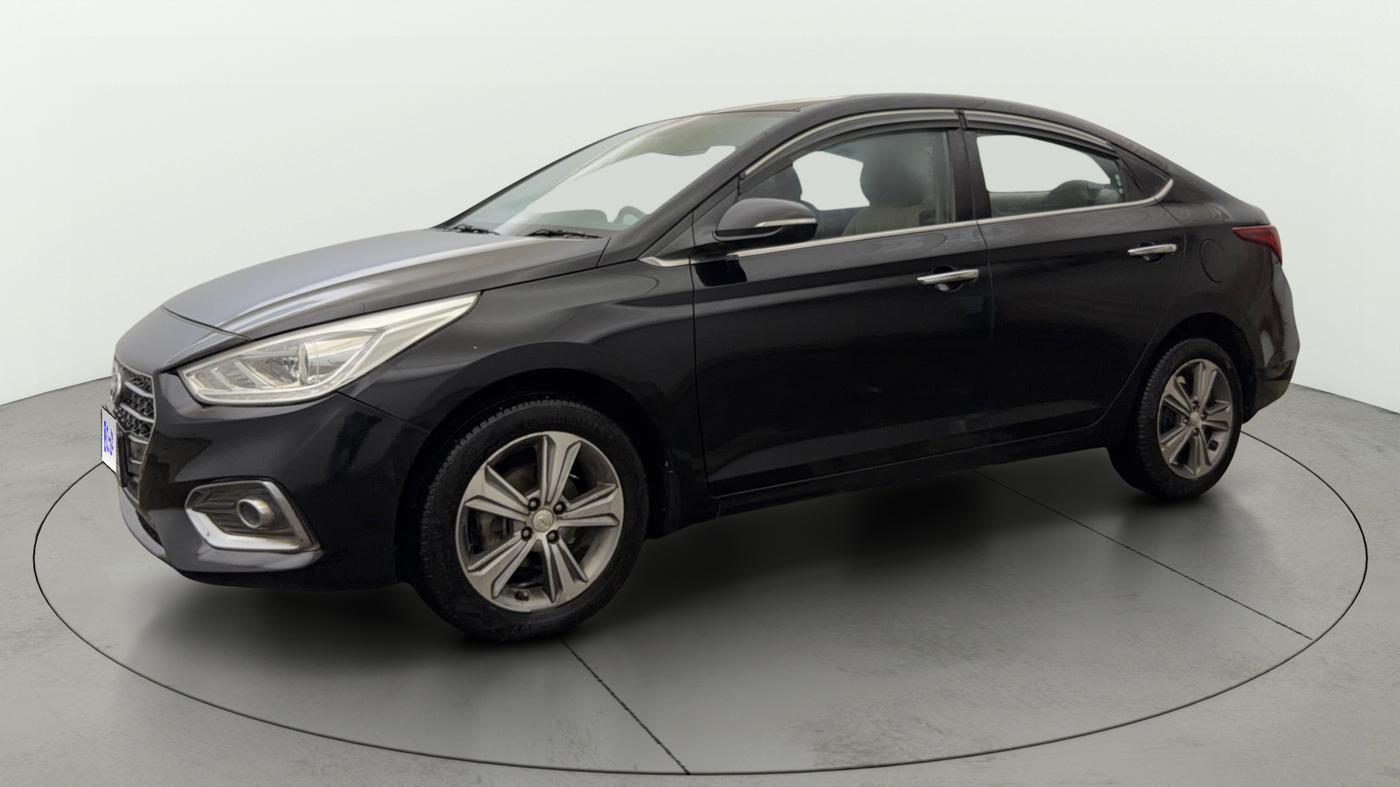 2019 Hyundai Verna 1.6 VTVT SX, Petrol, Manual, 82,131 km, Left Front Diagonal