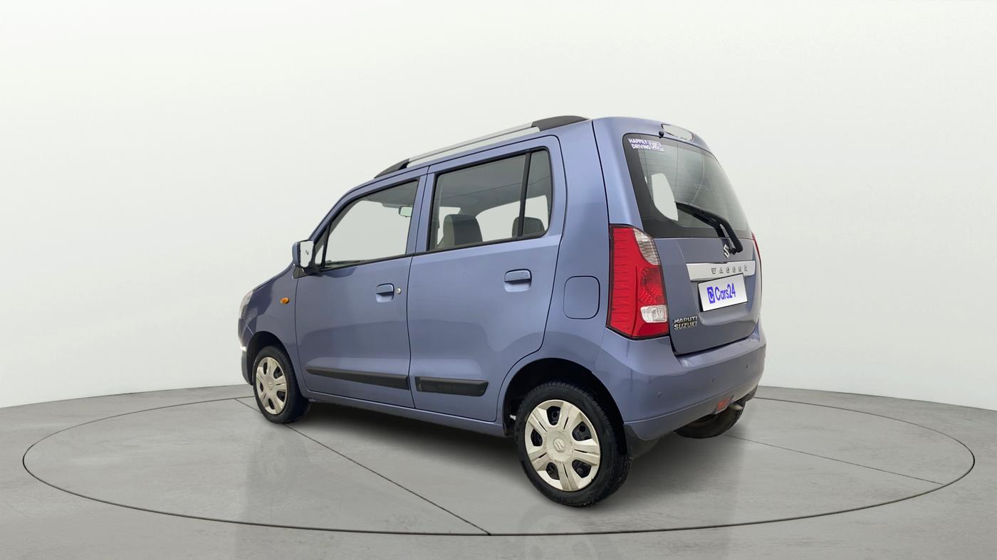 2015 Maruti Wagon R 1.0 VXI, Petrol, Manual, 72,057 km, Left Back Diagonal