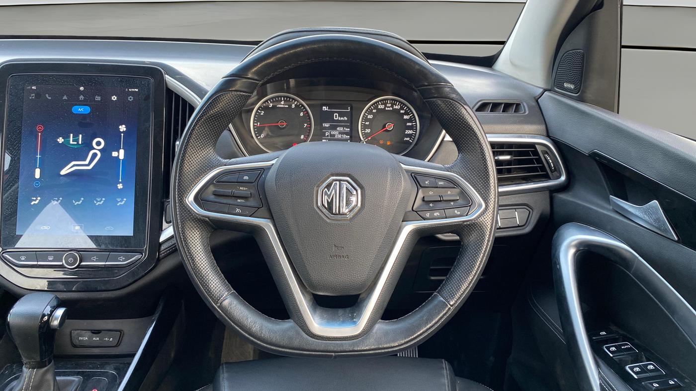 2019 MG HECTOR SMART 1.5 DCT PETROL, Petrol, Automatic, 23,190 km, Steering Wheel Close Up