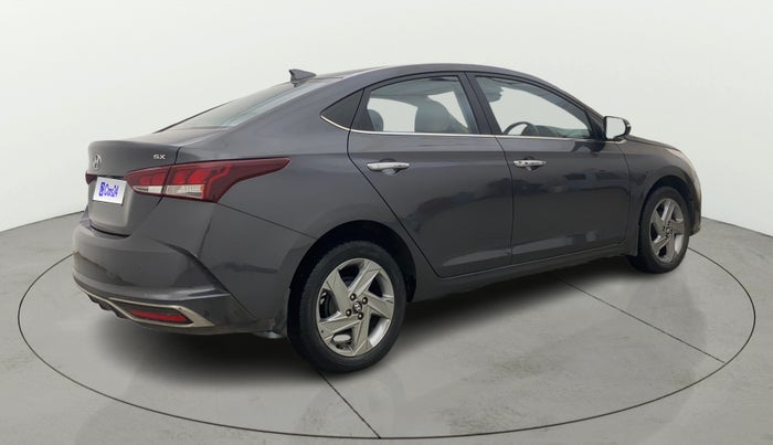 2021 Hyundai Verna SX 1.5 VTVT IVT, Petrol, Automatic, 40,313 km, Right Back Diagonal