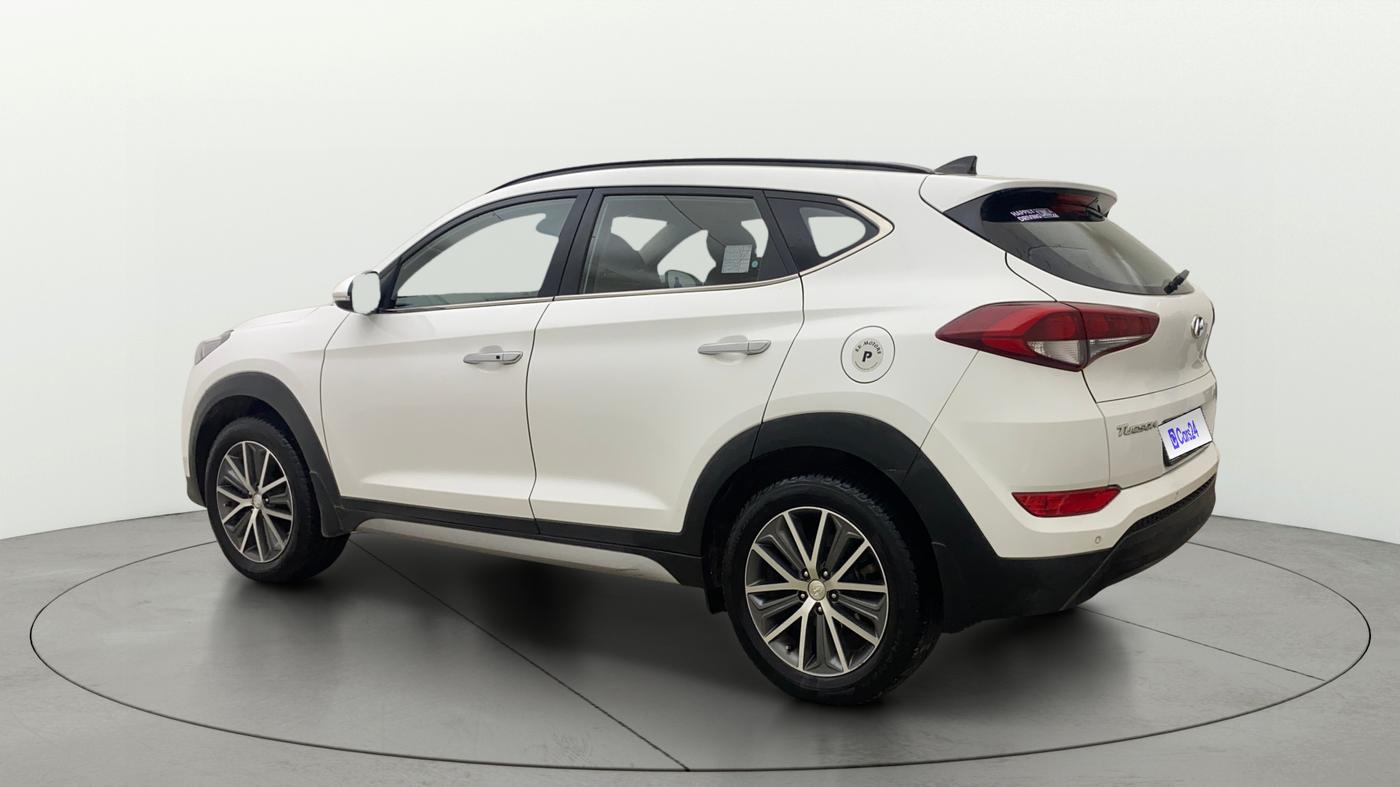 2019 Hyundai Tucson GL (O) 2WD AT PETROL, Petrol, Automatic, 1,14,846 km, Left Back Diagonal