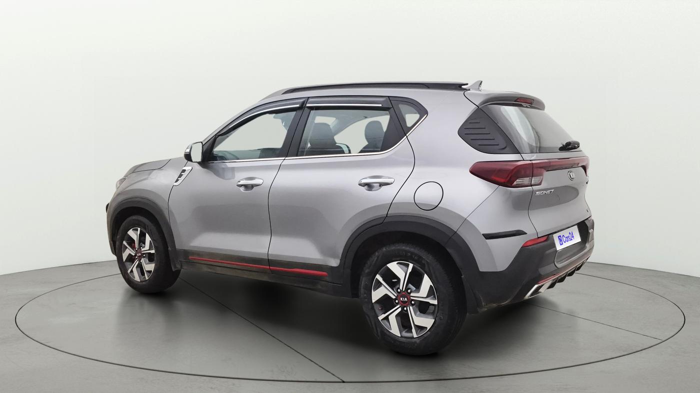 2021 KIA SONET GTX PLUS 1.0 IMT, Petrol, Manual, 38,792 km, Left Back Diagonal