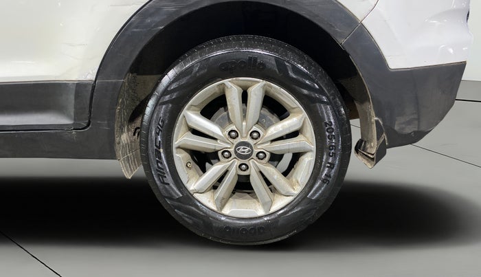 2017 Hyundai Creta SX PLUS 1.6 PETROL, Petrol, Manual, 73,888 km, Left Rear Wheel