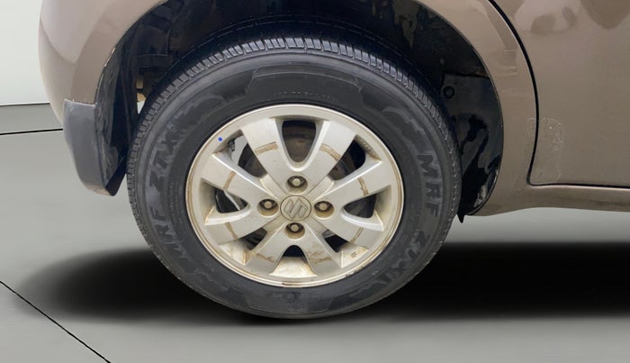2014 Maruti Ritz ZXI, Petrol, Manual, 52,114 km, Right Rear Wheel