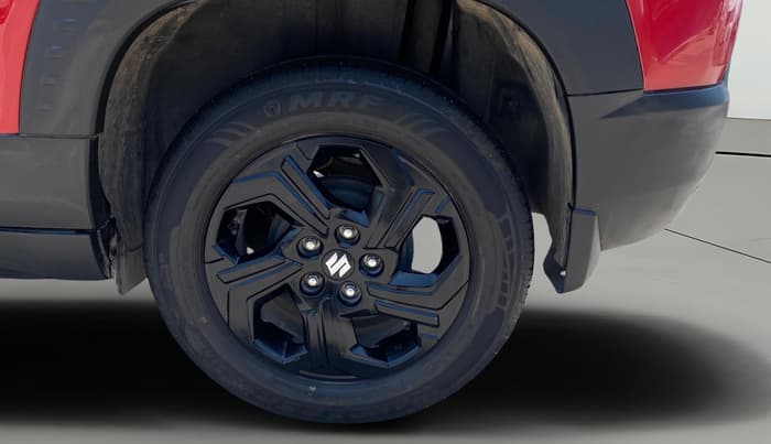 2024 Maruti BREZZA ZXI  AT SMART HYBRID DUAL TONE, Petrol, Automatic, 12,769 km, Left Rear Wheel