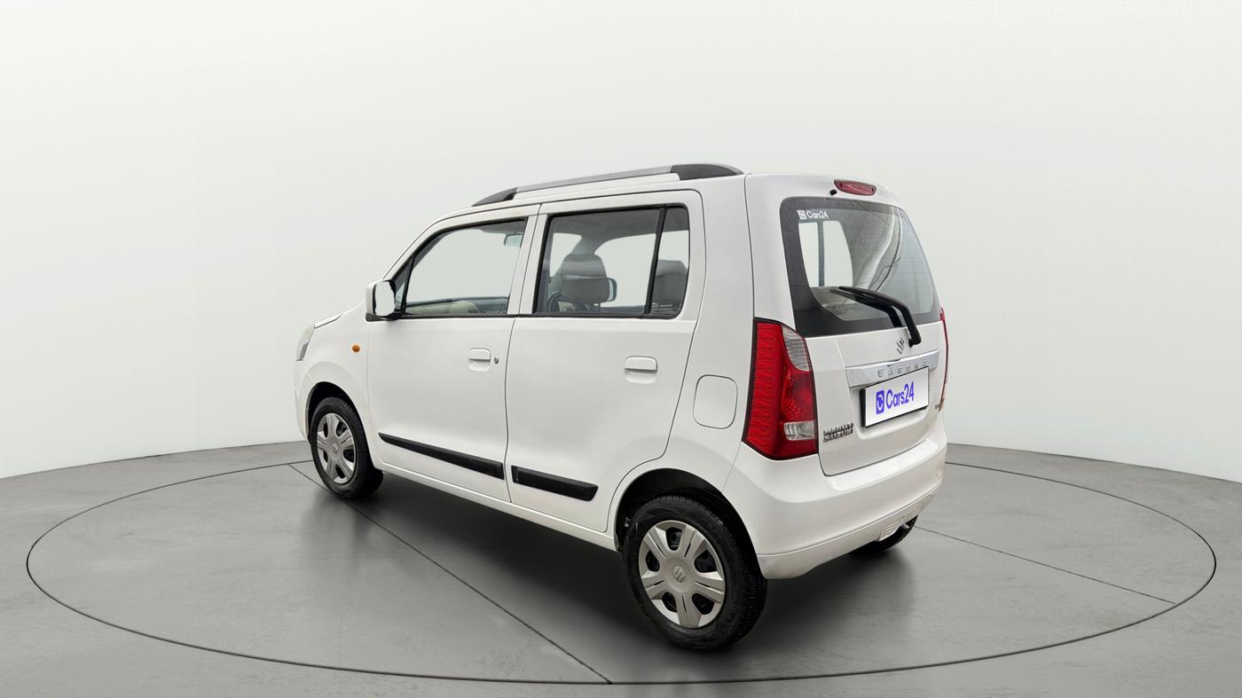 2017 Maruti Wagon R 1.0 VXI, Petrol, Manual, 56,857 km, Left Back Diagonal