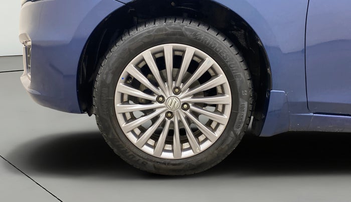 2017 Maruti Ciaz ALPHA 1.4 PETROL, Petrol, Manual, 67,189 km, Left Front Wheel